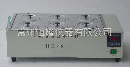 HH-S6數顯雙列六孔恒溫水浴鍋